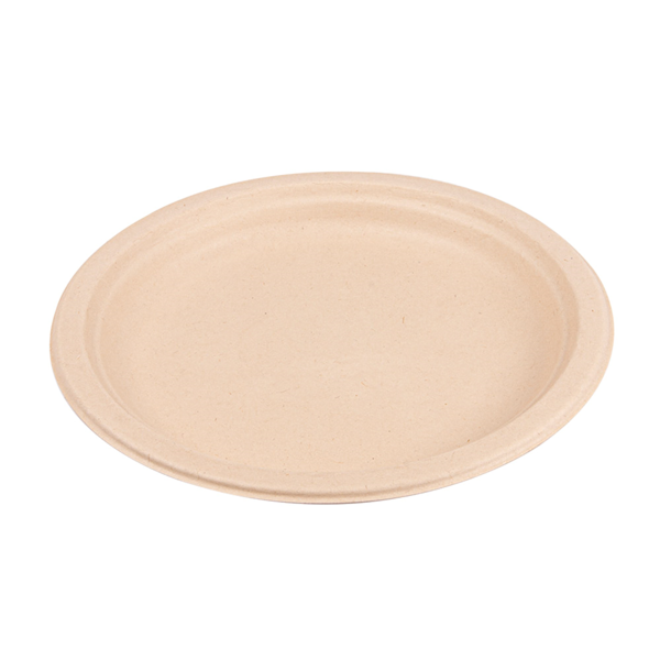 Garcia De Pou PLATOS 'BIONIC' Ø 23x2 CM NATURAL BAGAZO (1000 UNID.)