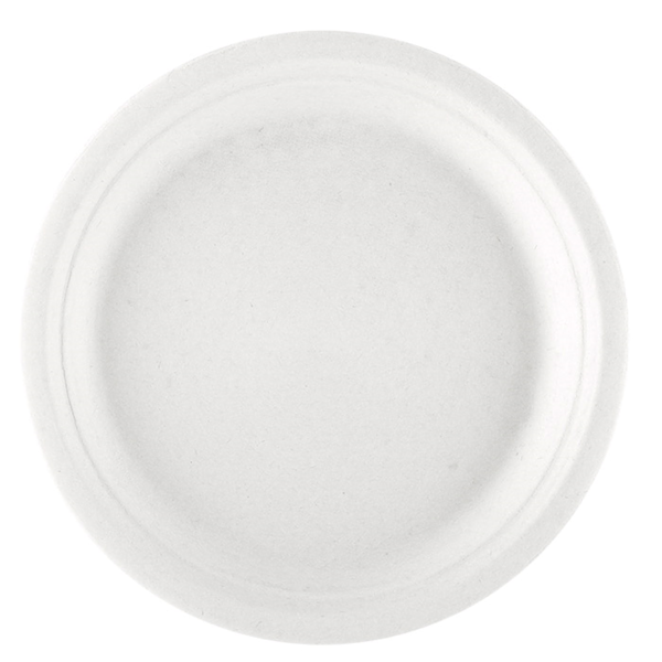 Garcia de pou PLATOS 'BIONIC' Ø 26x2 1 CM BLANCO BAGAZO (500 UNID.)
