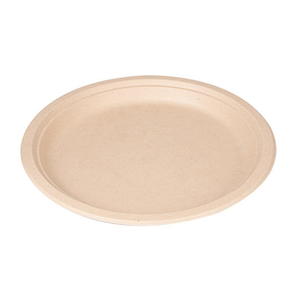Garcia De Pou PLATOS 'BIONIC' Ø 30x2 5 CM NATURAL BAGAZO (200 UNID.)