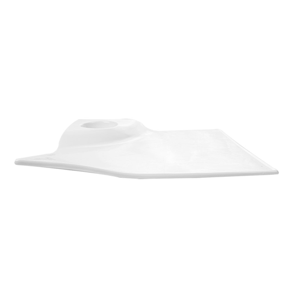 Garcia De Pou PLATOS CUADRADOS 30 5x4 CM BLANCO PORCELANA (3 UNID.)