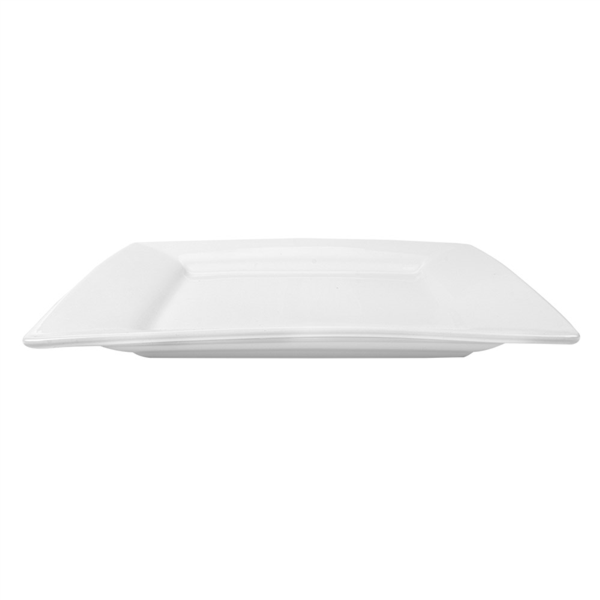 Garcia De Pou PLATOS CUADRADOS 30x30 CM BLANCO PORCELANA (6 UNID.)