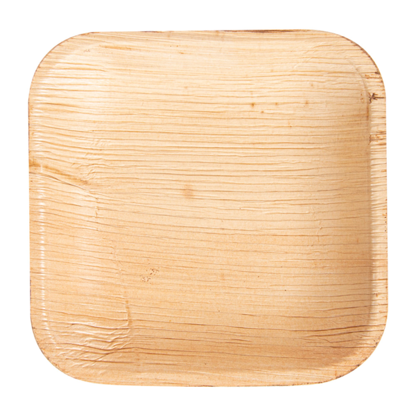 Garcia De Pou PLATOS CUADRADOS 'ARECA' 11 5x11 5x1 5 CM NATURAL ARECA (200 UNID.)