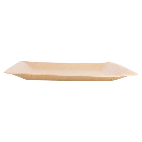 Garcia De Pou PLATOS CUADRADOS LACADOS 255 G/M2 23x23 CM NATURAL CARTÓN (400 UNID.)