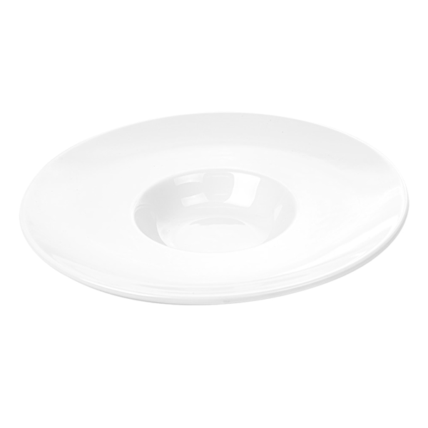 Garcia de pou PLATOS "GRAN ALA" Ø 28 5 CM BLANCO PORCELANA (12 UNID.)