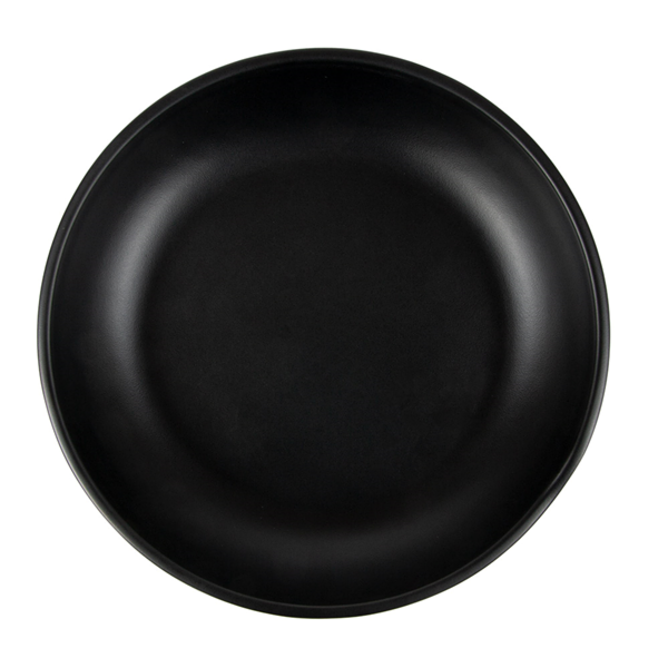 Garcia De Pou PLATOS HONDOS 'ASAMI WARE' Ø 20 5x4 CM NEGRO MELAMINA (6 UNID.)