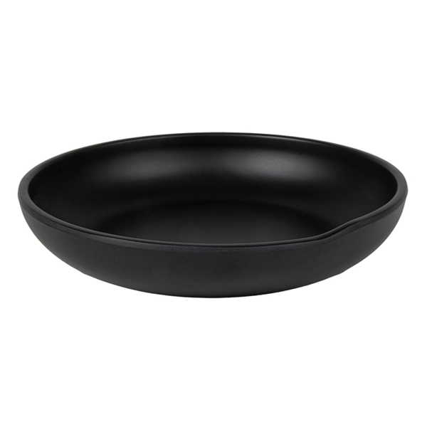 Garcia De Pou PLATOS HONDOS 'ASAMI WARE' Ø 20 5x4 CM NEGRO MELAMINA (6 UNID.)