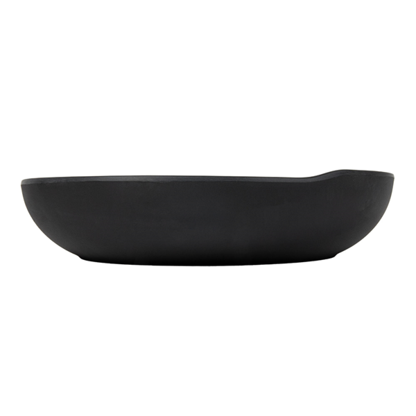 Garcia De Pou PLATOS HONDOS 'ASAMI WARE' Ø 24 5x5 3 CM NEGRO MELAMINA (6 UNID.)