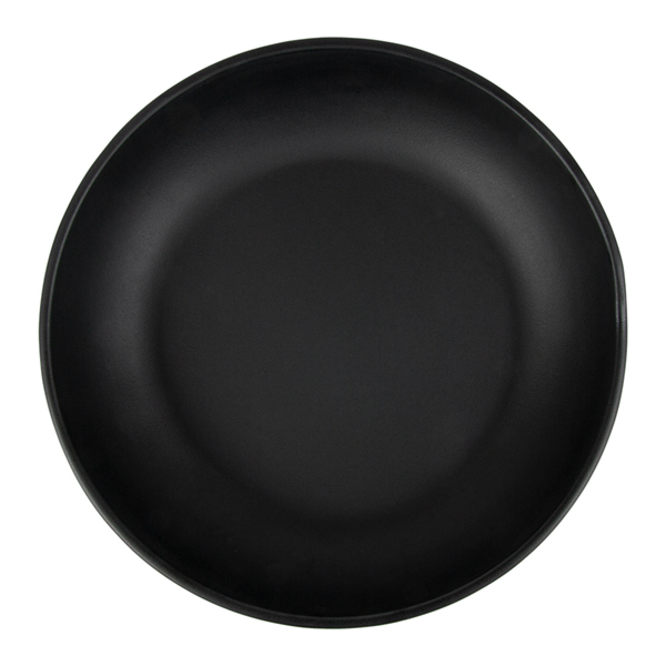 Garcia De Pou PLATOS HONDOS 'ASAMI WARE' Ø 24 5x5 3 CM NEGRO MELAMINA (6 UNID.)