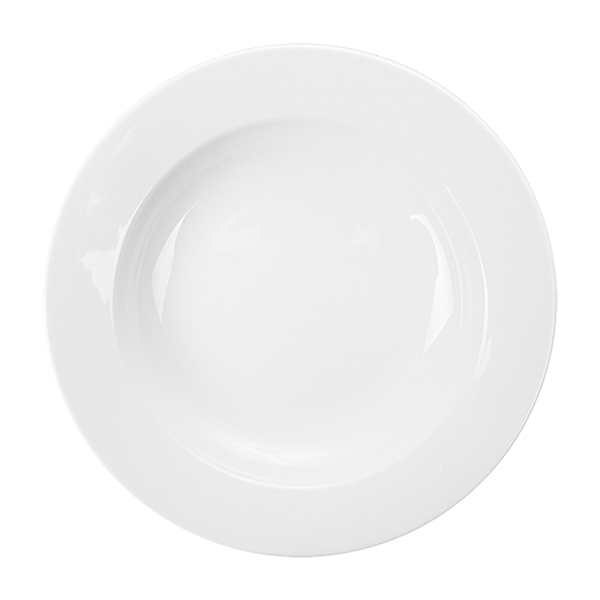 Garcia de pou PLATOS HONDOS Ø 23 CM BLANCO PORCELANA (24 UNID.)
