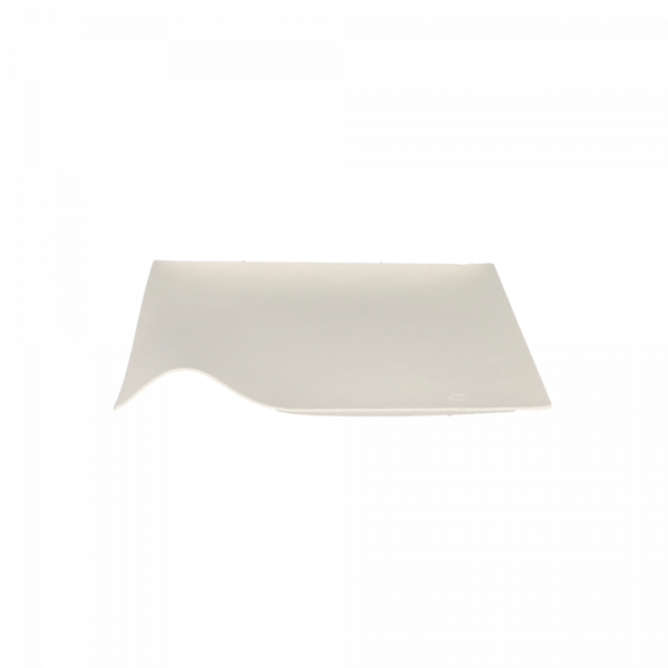 Garcia de pou PLATOS KAKU M 'BIONIC' 15x15x2 6 CM BLANCO BAGAZO (200 UNID.)