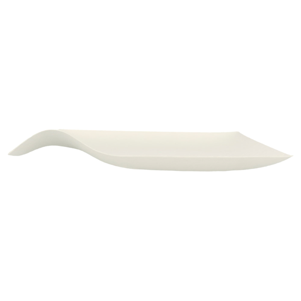 Garcia De Pou PLATOS KAKU XL 'BIONIC' 24 6x24 6x4 CM BLANCO BAGAZO (100 UNID.)