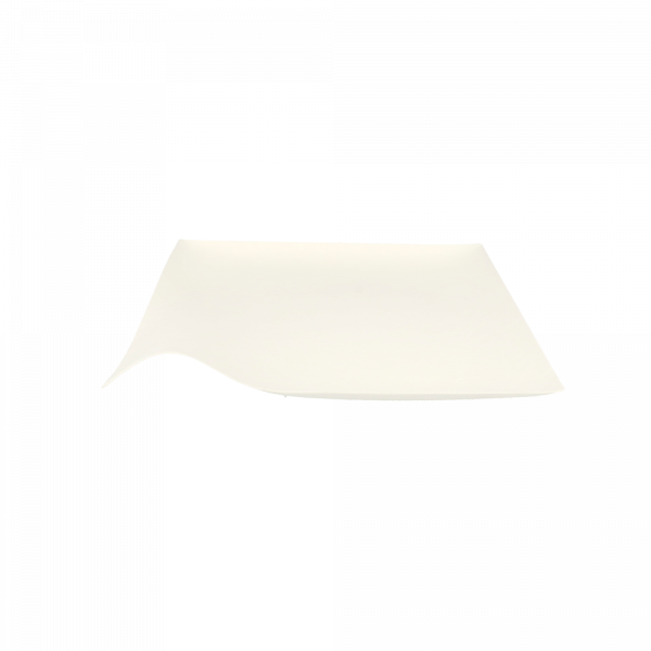 Garcia de pou PLATOS KAKU XL 'BIONIC' 24 6x24 6x4 CM BLANCO BAGAZO (100 UNID.)