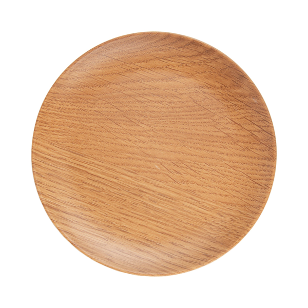Garcia De Pou PLATOS LLANOS Ø 15 3x1 5 CM SÍMIL MADERA MELAMINA (12 UNID.)