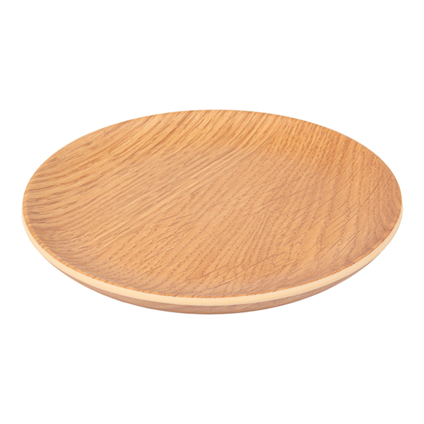Garcia de pou PLATOS LLANOS Ø 15 3x1 5 CM SÍMIL MADERA MELAMINA (12 UNID.)