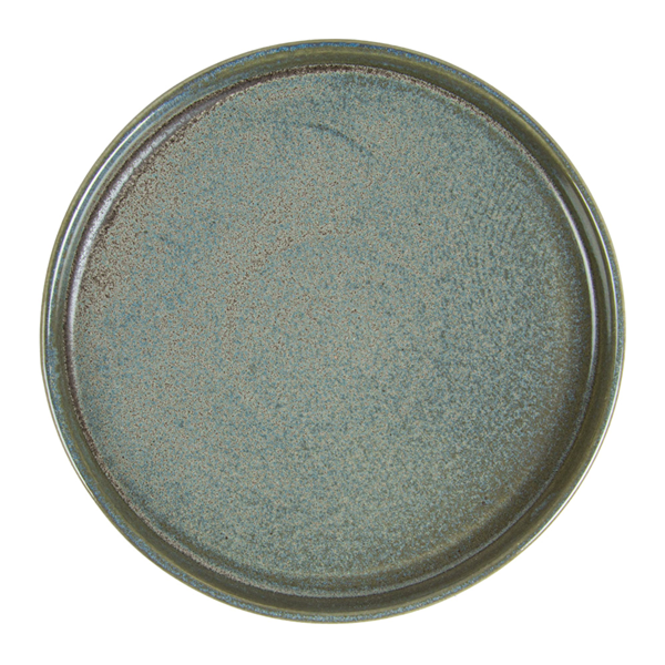Garcia de pou PLATOS LLANOS 'RUSTY' 'AKALA' Ø 15x2 CM ÓXIDO PORCELANA (6 UNID.)