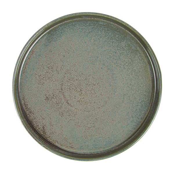 Garcia de pou PLATOS LLANOS 'RUSTY' 'AKALA' Ø 21x2 2 CM ÓXIDO PORCELANA (6 UNID.)