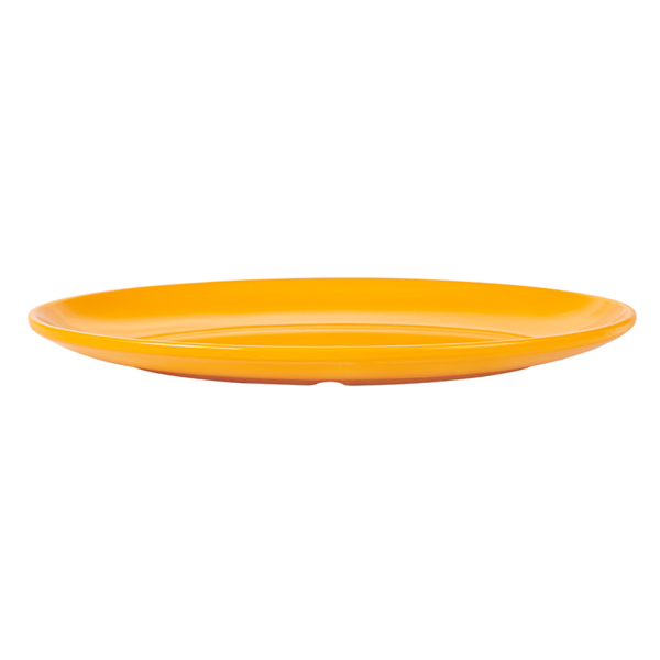 Garcia De Pou PLATOS OVALES 25 5x18 CM AMARILLO MELAMINA (15 UNID.)