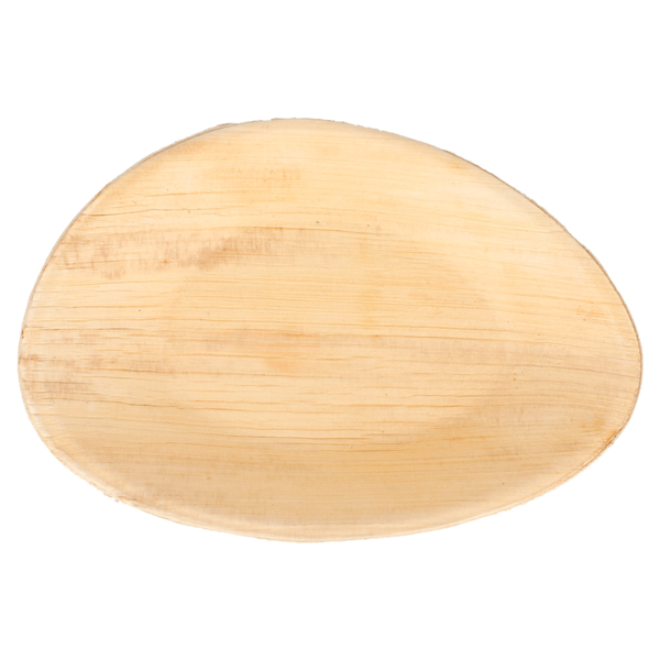 Garcia De Pou PLATOS OVALES 'ARECA' 17x12x2 CM NATURAL ARECA (200 UNID.)