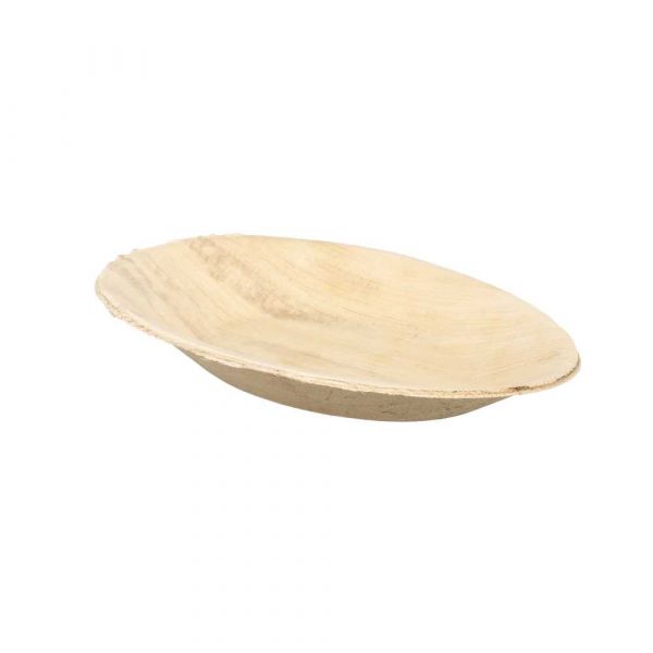 Garcia de pou PLATOS OVALES 'ARECA' 17x12x2 CM NATURAL ARECA (200 UNID.)