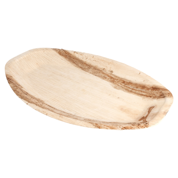 Garcia De Pou PLATOS OVALES 'ARECA' 33 7x23x2 CM NATURAL ARECA (200 UNID.)