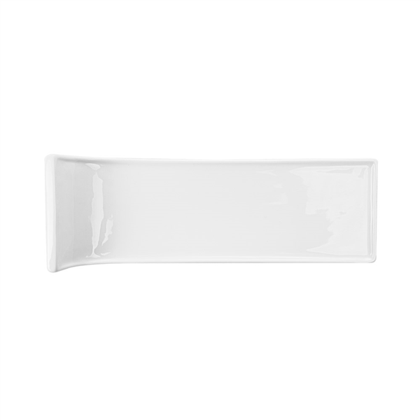 Garcia De Pou PLATOS RECTANGULARES 30 5x10x6 CM BLANCO PORCELANA (4 UNID.)