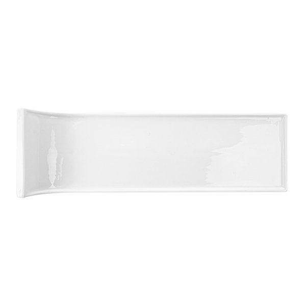 Garcia De Pou PLATOS RECTANGULARES 36x11x6 7 CM BLANCO PORCELANA (4 UNID.)