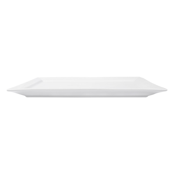 Garcia De Pou PLATOS RECTANGULARES 45x28 CM BLANCO PORCELANA (6 UNID.)