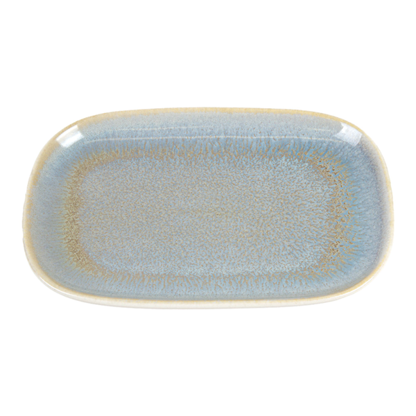 Garcia De Pou PLATOS RECTANGULARES 'FALL' 'AKALA' 20x13x1 9 CM PERLA PORCELANA (6 UNID.)