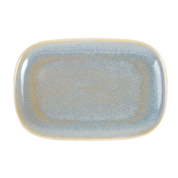 Garcia De Pou PLATOS RECTANGULARES 'FALL' 'AKALA' 20x13x1 9 CM PERLA PORCELANA (6 UNID.)