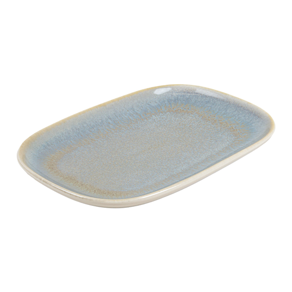 Garcia de pou PLATOS RECTANGULARES 'FALL' 'AKALA' 20x13x1 9 CM PERLA PORCELANA (6 UNID.)