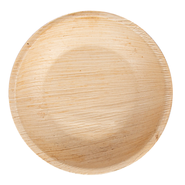 Garcia de pou PLATOS REDONDOS 'ARECA' Ø 12 5x1 5 CM NATURAL ARECA (200 UNID.)