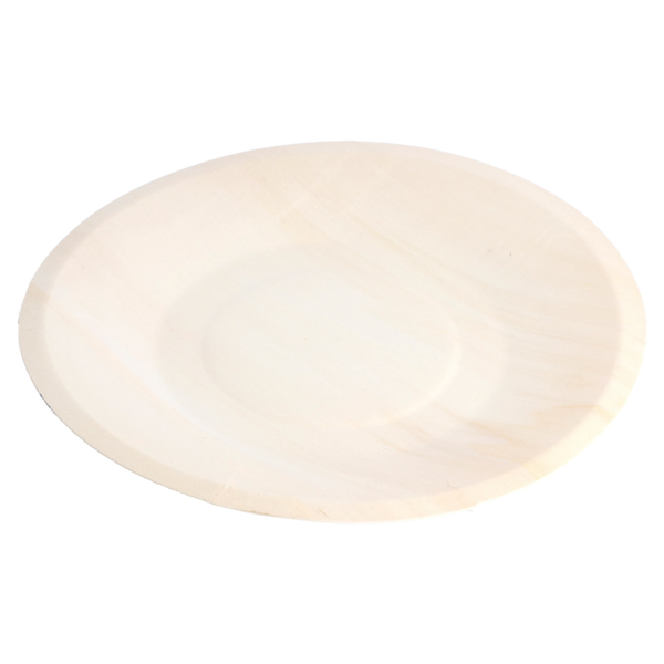 Garcia De Pou PLATOS REDONDOS 'WOOD' Ø 19x1 5 CM NATURAL MADERA (50 UNID.)