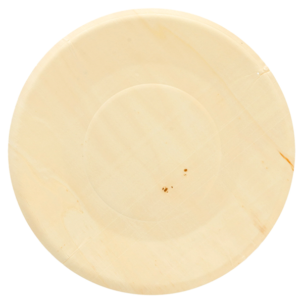 Garcia de pou PLATOS REDONDOS 'WOOD' Ø 21 5x1 5 CM NATURAL MADERA (50 UNID.)