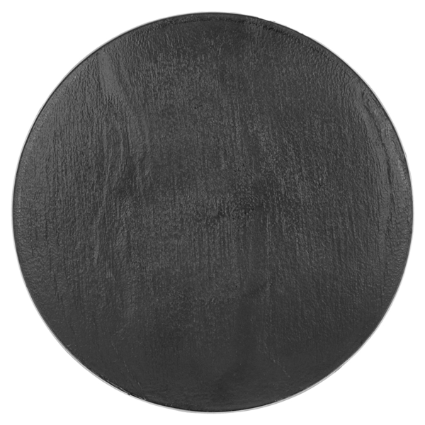 Garcia De Pou PLATOS REUTILIZABLES SÍMIL PIZARRA Ø12 8x1 3 CM NEGRO PS (288 UNID.)