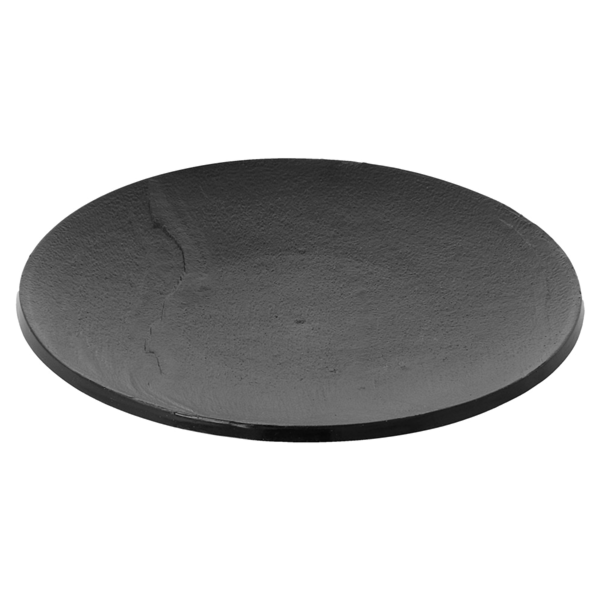 Garcia De Pou PLATOS REUTILIZABLES SÍMIL PIZARRA Ø12 8x1 3 CM NEGRO PS (288 UNID.)