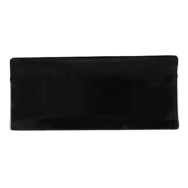 Garcia De Pou PLATOS SUSHI 'ASAMI WARE' 23 5x10 3x2 3 CM NEGRO MELAMINA (18 UNID.)