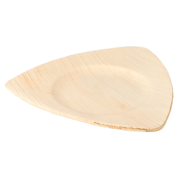 Garcia De Pou PLATOS TRIANGULARES 'ARECA' 15x13x1 CM NATURAL ARECA (200 UNID.)
