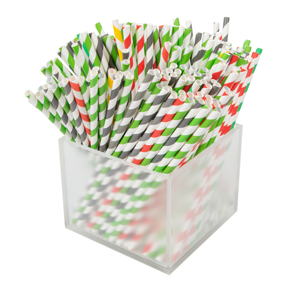 Garcia De Pou PORTA CANUTILLOS 12 5x12 5x10 CM TRANSPARENTE METACRILATO (12 UNID.)