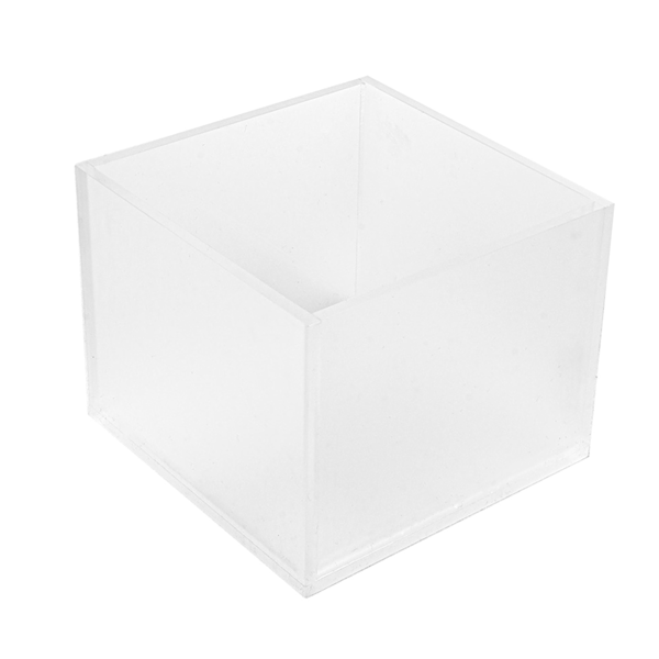 Garcia de pou PORTA CANUTILLOS 12 5x12 5x10 CM TRANSPARENTE METACRILATO (12 UNID.)