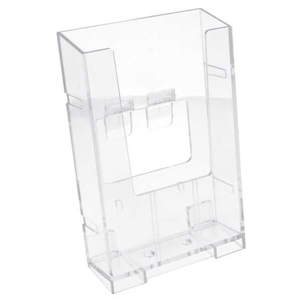 Garcia De Pou PORTA FOLLETOS 1/3 DIN-A4 10 5x15 7x6 5 CM TRANSPARENTE PS (12 UNID.)