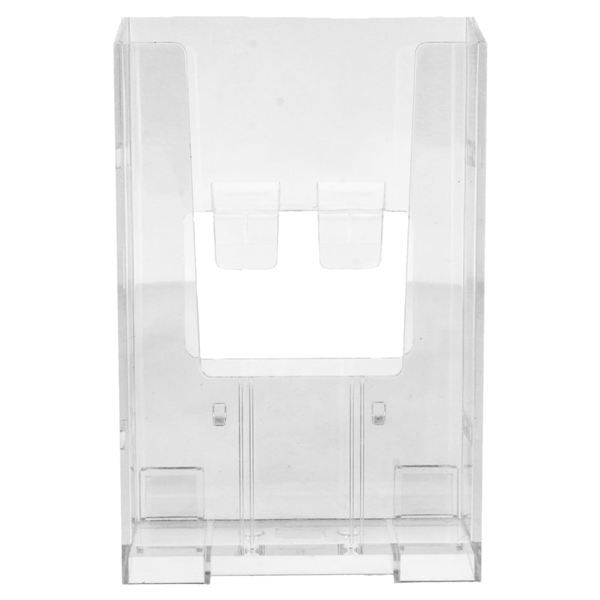 Garcia De Pou PORTA FOLLETOS 1/3 DIN-A4 10 5x15 7x6 5 CM TRANSPARENTE PS (12 UNID.)