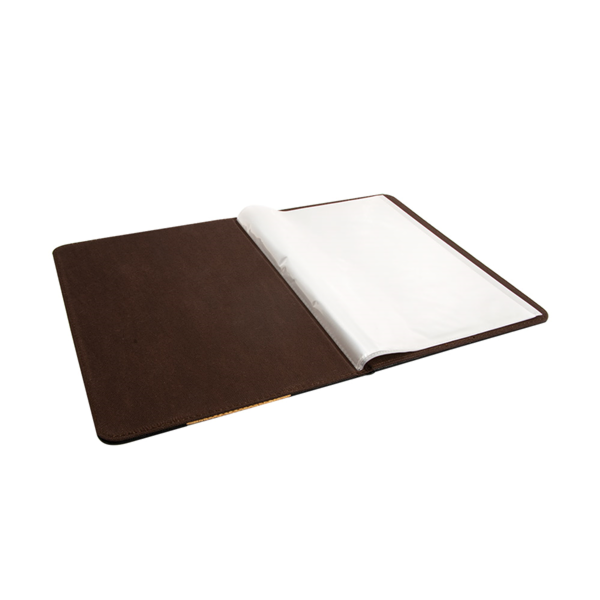 Garcia De Pou PORTA MENÚ 8 FUNDAS DIN-A4 22x31 CM NEGRO PVC (1 UNID.)