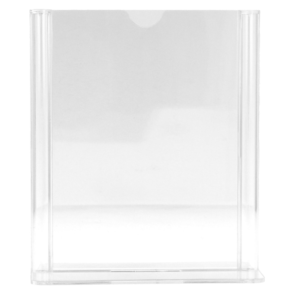 Garcia De Pou PORTA MENÚS SOBREMESA DIN-A7 7 4x10 5 CM TRANSPARENTE PS (1 UNID.)