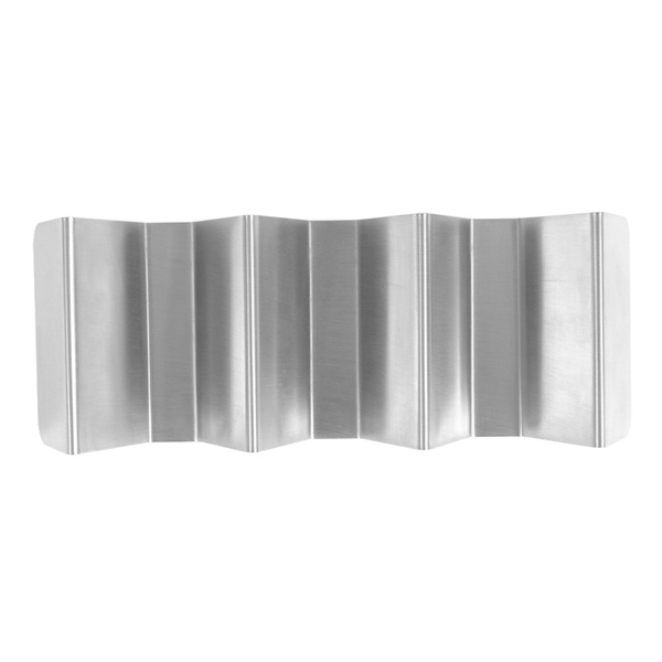 Garcia De Pou RACK 3/4 TACOS 'ARTINOX' 20 5x8x3 5 CM PLATEADO INOX (12 UNID.)