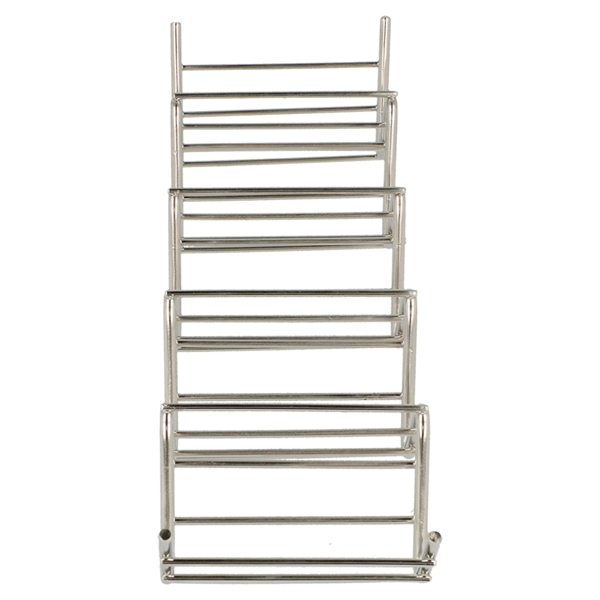 Garcia De Pou RACK 4/5 TACOS 'ARTINOX' 19 7x6 4x3 8 CM PLATEADO INOX (1 UNID.)