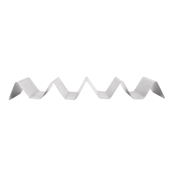 Garcia De Pou RACK 4/5 TACOS 'ARTINOX' 25 5x8x3 5 CM PLATEADO INOX (12 UNID.)