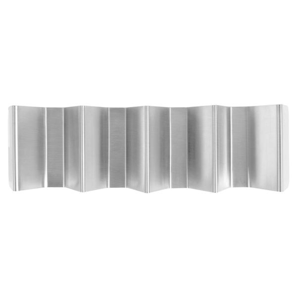 Garcia De Pou RACK 4/5 TACOS 'ARTINOX' 25 5x8x3 5 CM PLATEADO INOX (12 UNID.)