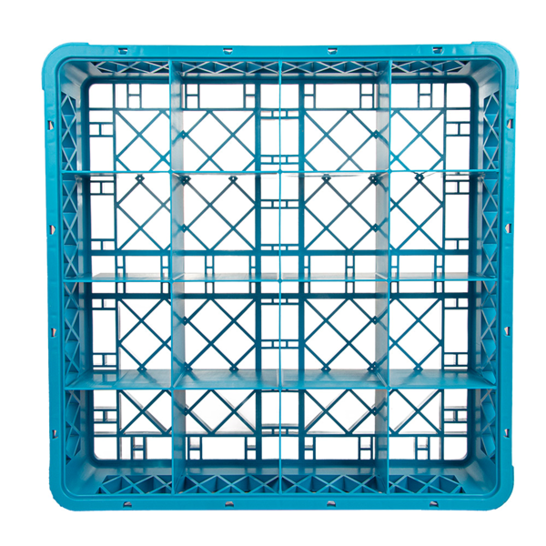 Garcia De Pou RACK LAVAVAJILLAS DE 16 COMPART. VASOS 50x50x10 CM AZUL PP (1 UNID.)