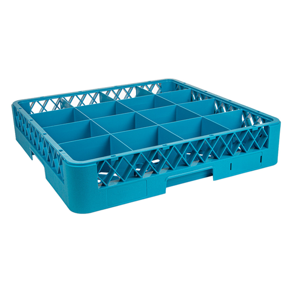 Garcia de pou RACK LAVAVAJILLAS DE 16 COMPART. VASOS 50x50x10 CM AZUL PP (1 UNID.)