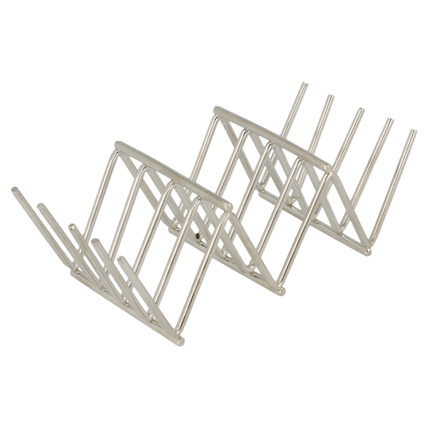 Garcia De Pou RACK MINI TACOS 'ARTINOX' 11 8x5 1x3 7 CM PLATEADO INOX (1 UNID.)